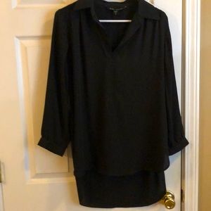 Alina Cristina high low semi sheer tunic